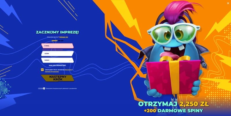 casino mrpacho registration step 01