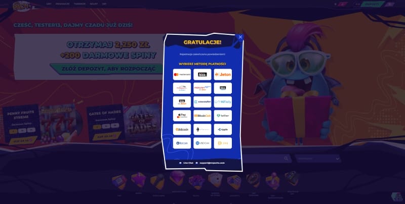 casino mrpacho registration step 04