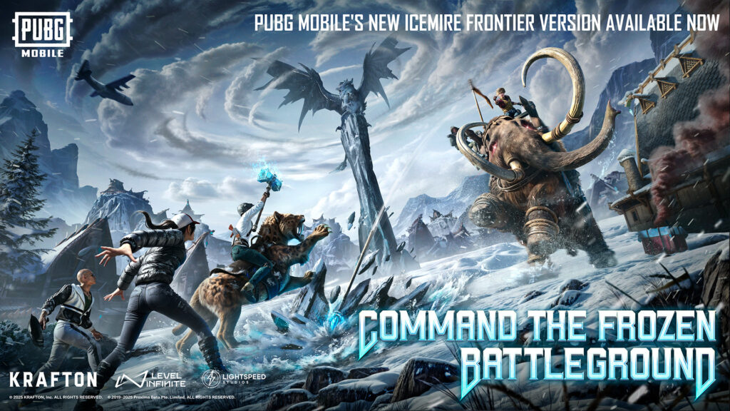 pubg mobile 3.5 mamuty i tygrysy