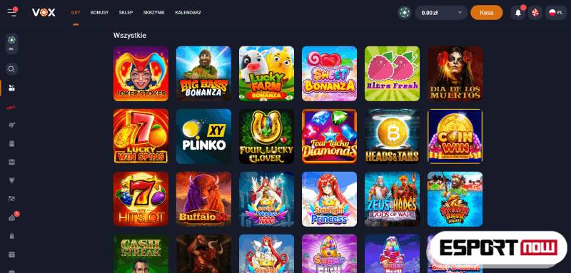 Gry kasynowe VOX alternatywie Mr Beast Casino App