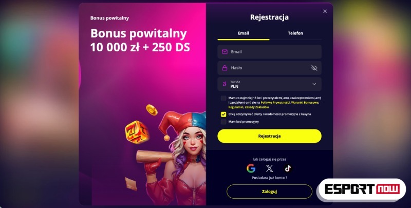 Zarejestruj się u bukmachera Polscy