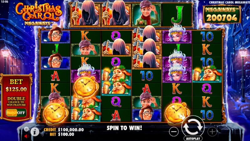 a christmas carol slot