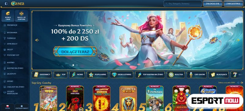 Casea kasyno online zagraniczne
